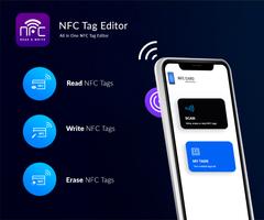 NFC Tag Reader Writer الملصق