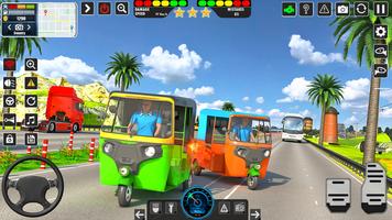 Tuk Tuk Auto : Rickshaw Games capture d'écran 2