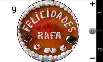 Pizza / cortador de bolo imagem de tela 2