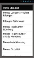 Mensa Erlangen/Nürnberg capture d'écran 2