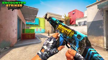 Encounter Strike Gun : FPS Shooting Games Ekran Görüntüsü 3