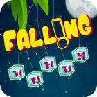 Tap To Catch Falling Letters: Jeu de mots cachés icône
