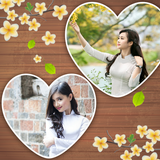 Flower Photo Collage Art Free simgesi
