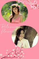 Flower Photo Collage Art Free постер