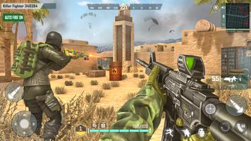 Gun Games 3D- Offline Games capture d'écran 1