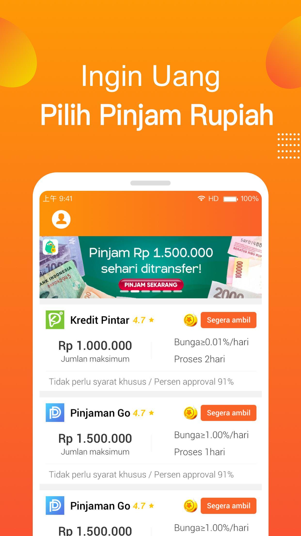 Pinjam Rupiah Tempat Pinjam Uang Dana Cepat Online For Android Apk Download<script async src=