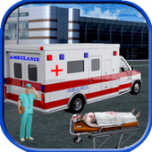 ambulance sauvetage simulateur icône