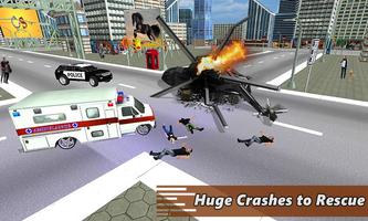 Ambulance Rescue Simulator 17 پوسٹر