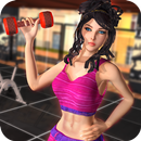 Mode de vie virtuel Fitness Girl:Slim Girl Workout APK