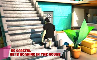 Crazy House of Neighbor:Nuevo juego de vecinos2019 captura de pantalla 1