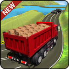 Truck Cargo Driving Hill Simulation آئیکن