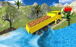Truck Cargo Driving Hill Simulation پوسٹر