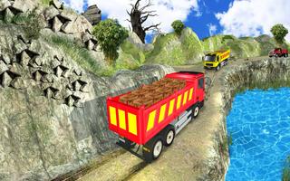 Truck Cargo Driving Hill Simulation اسکرین شاٹ 2