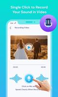 Voice Dubbing For Videos تصوير الشاشة 1