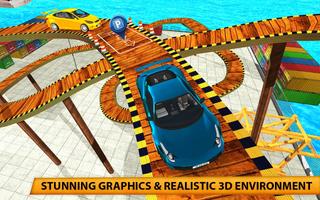 Car Parking Simulator Impossible Tracks 3d পোস্টার