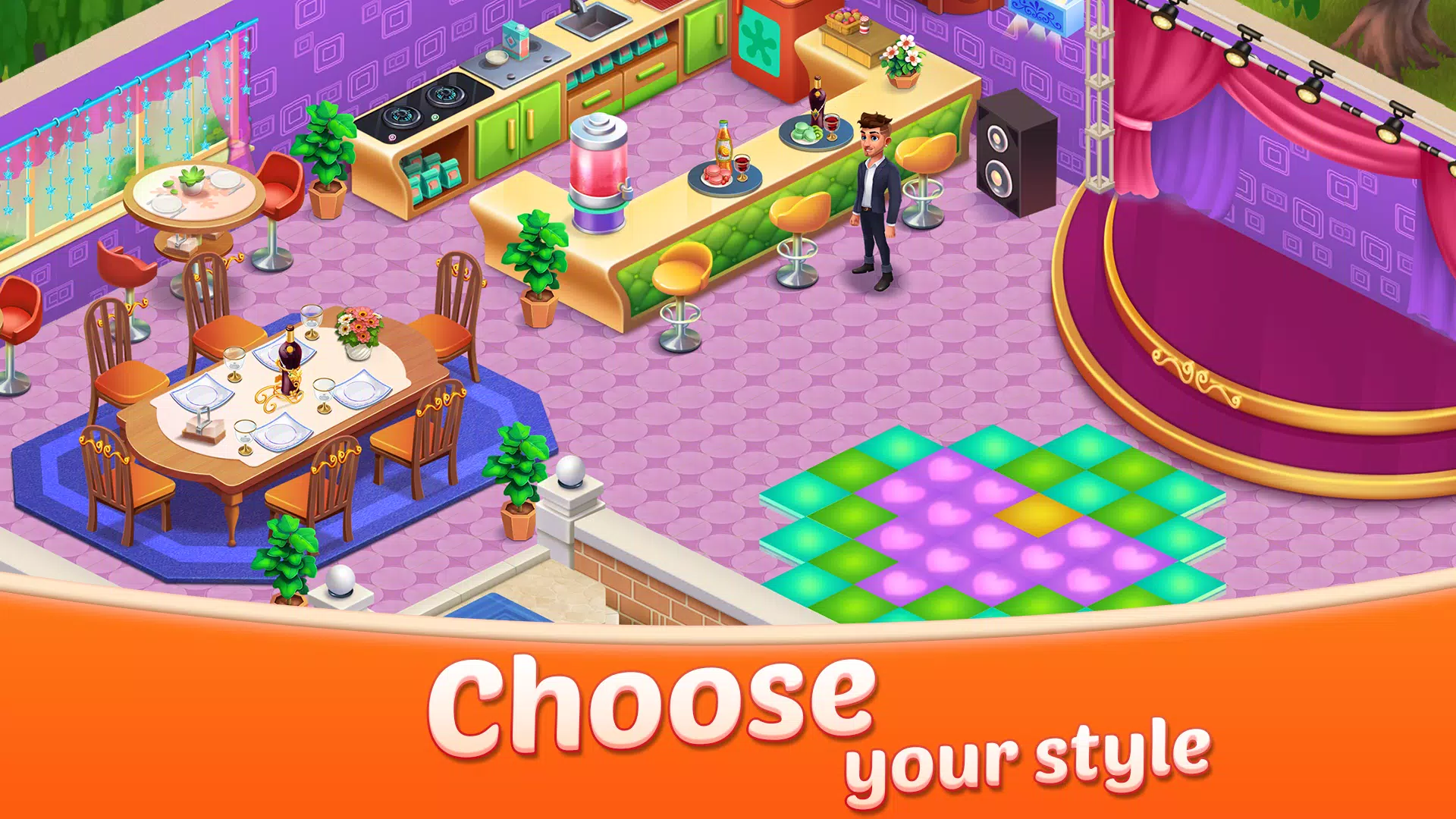 Merge Cafe – Restaurant decor