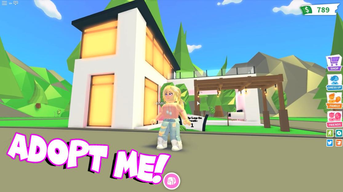 New Futuristic House With Pool Roblox Adopt Me For Android Apk Download