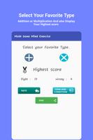 پوستر Math Game Mind Exercise