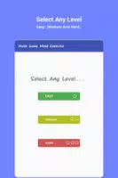 Math Game Mind Exercise screenshot 5