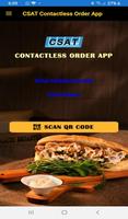 CSAT Restaurant Contactless poster