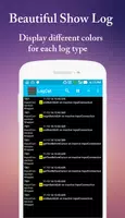 LogCat اسکرین شاٹ 2