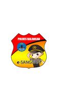 E-SANGGAM POLRES BALANGAN Poster