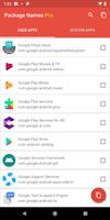 Package Names Pro captura de pantalla 1