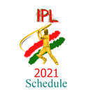 IPL Schedule 2021 icône