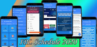 IPL Schedule 2021 Affiche
