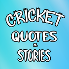 Cricket stories and quotes-icoon