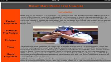 Russell Mark Double Trap Coach poster