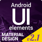 Material Design UI Template أيقونة