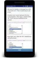 Learn C# - .Net - C Sharp Programming Tutorial App imagem de tela 2