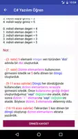 C# YAZILIM ÖĞREN + Nesne Yönel Ekran Görüntüsü 4