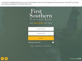 برنامه‌نما First Southern National Bank عکس از صفحه
