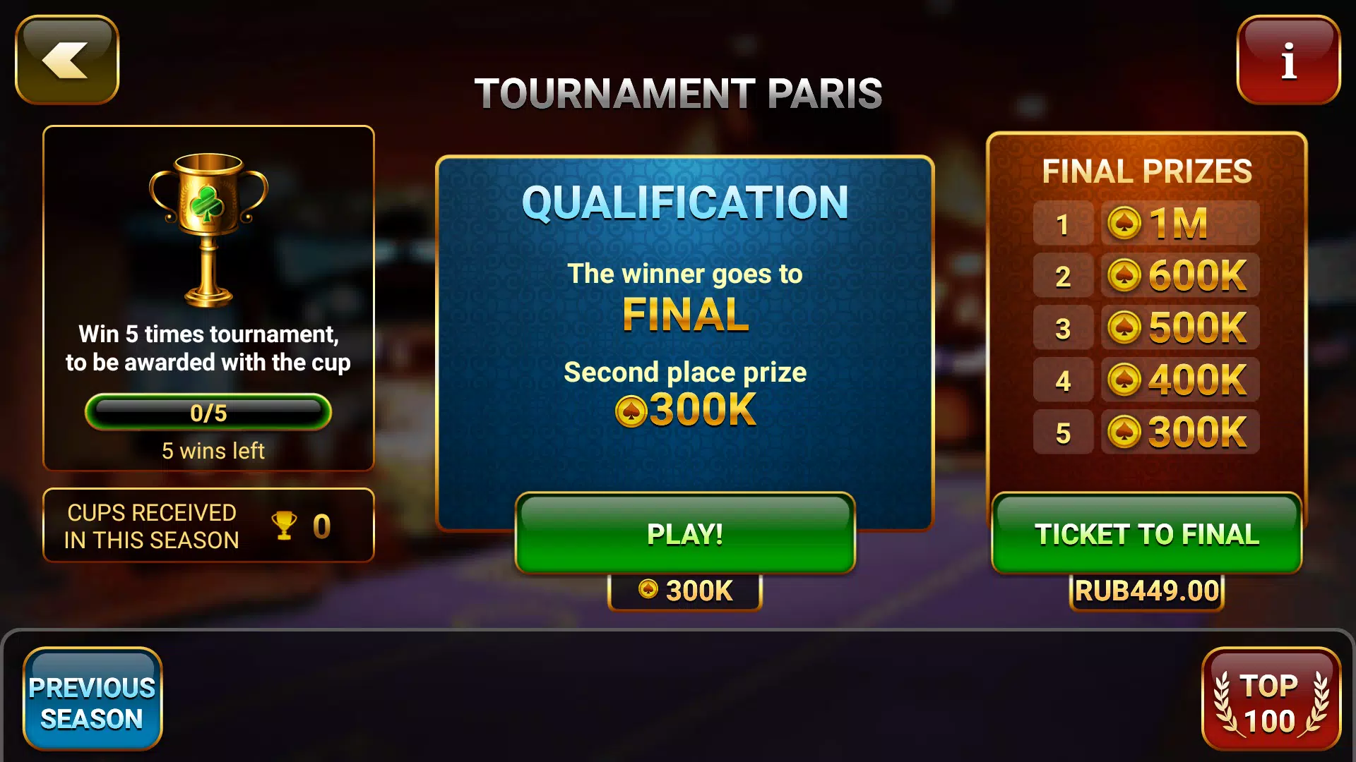 Poker Championship Tournaments