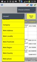 Import contacts XLS CSV TXT 스크린샷 2