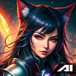 Editor Foto Pembuat Avatar AI