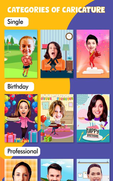 Editor de fotos do Cartoon Caricature Maker para Android - APK Baixar