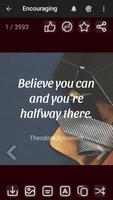 Powerful Motivational Quotes Affiche