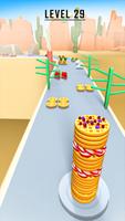 Pancake rush - Cake run 3d capture d'écran 3