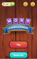 Word Finder Challenge -Unscram Affiche