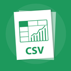 Pembaca Fail CSV ikon