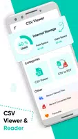 قارئ ملفات CSV - عارض CSV تصوير الشاشة 5