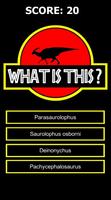 Jurassic Dinosaur Mega Quiz 截图 1