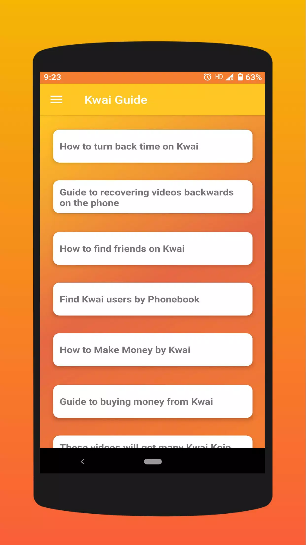 New Free Kwai video App Guide 2021 APK pour Android Télécharger