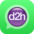 d2h Stickers icône
