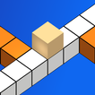 3D line coloured cube game.
