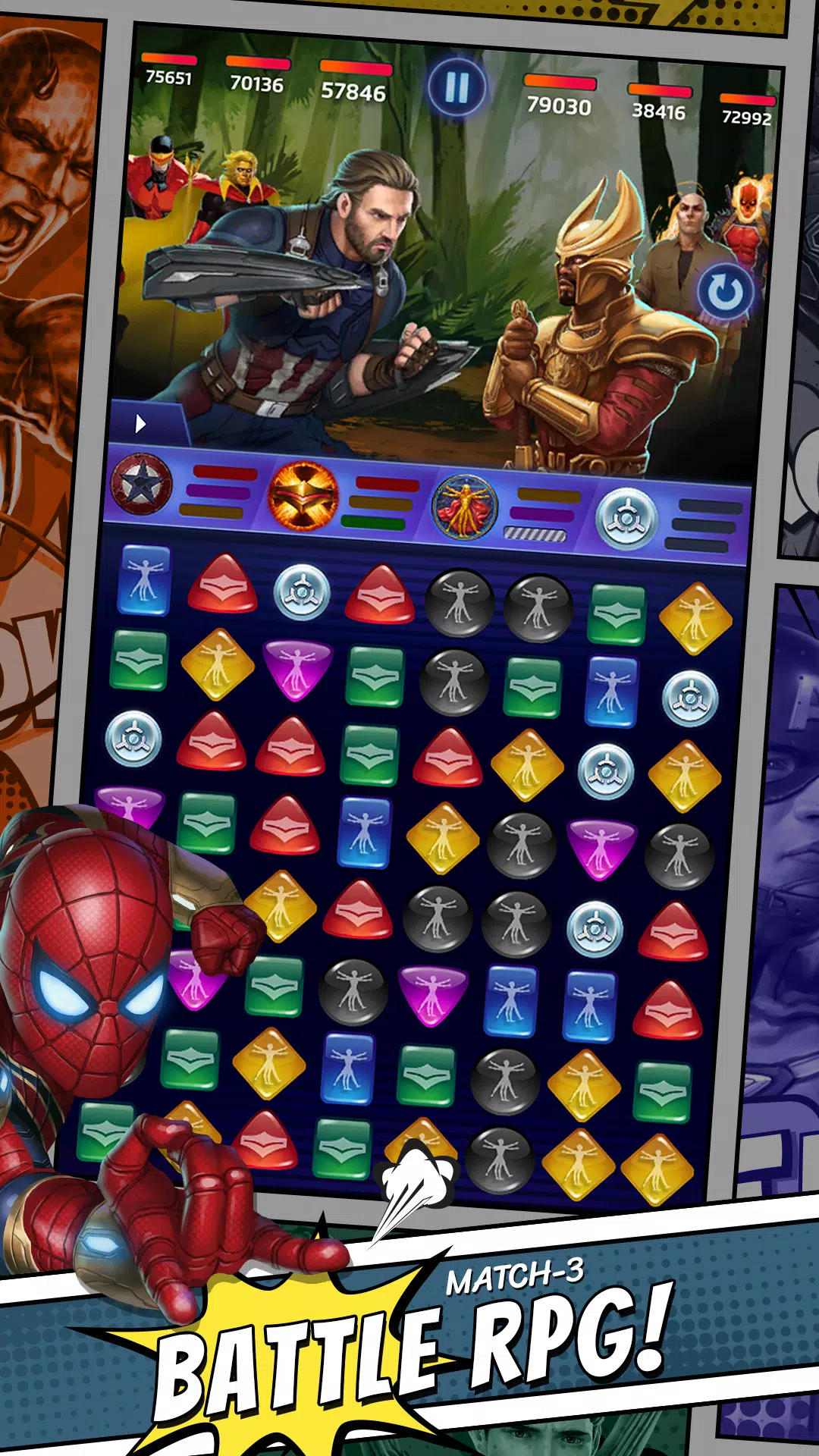 MARVEL Puzzle Quest: Hero RPG APK for Android Download