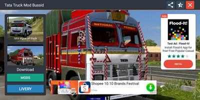 Mod Tata Truck Bussid Download स्क्रीनशॉट 1